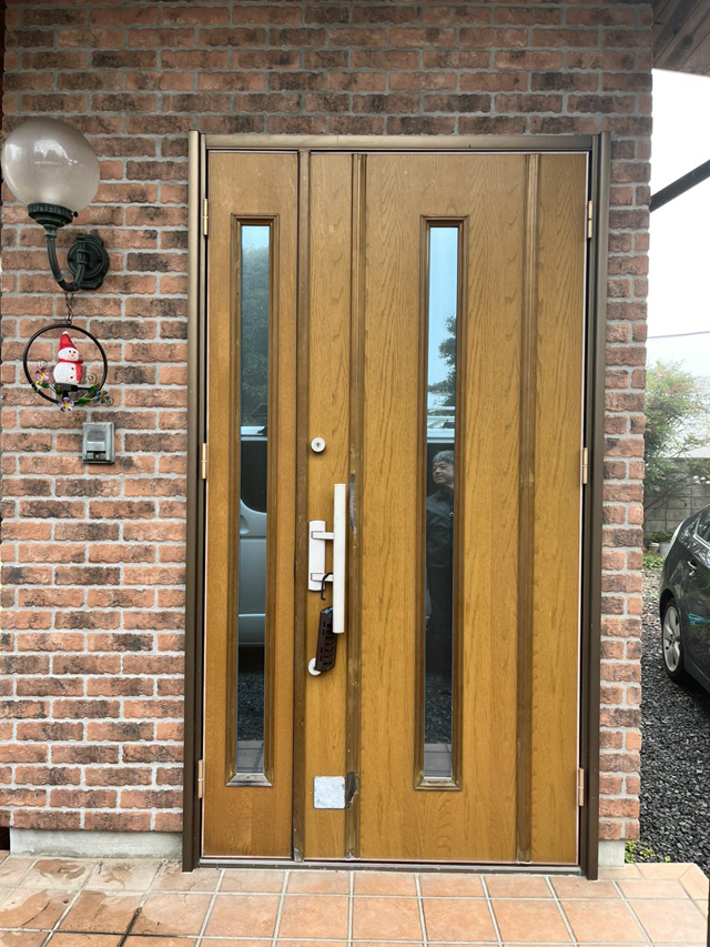 玄関ドア交換工事|YKKapドアリモ玄関ドア|宇都宮市K様(2025.11.10)