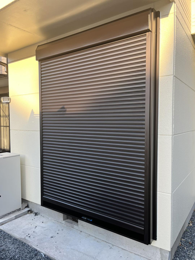 シャッター取付工事|YKKapマドリモシャッター|宇都宮市N様邸(2025.11.20)